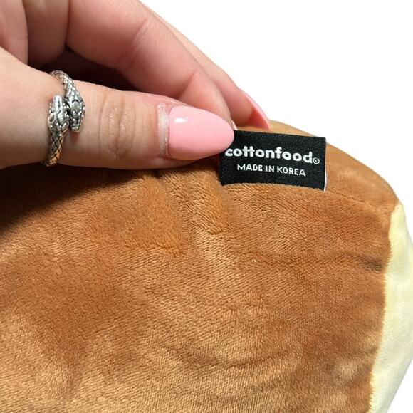 SNP Toy World Cottonfood Bread Loaf Stuffed Plush Korea - Picture 4 of 5